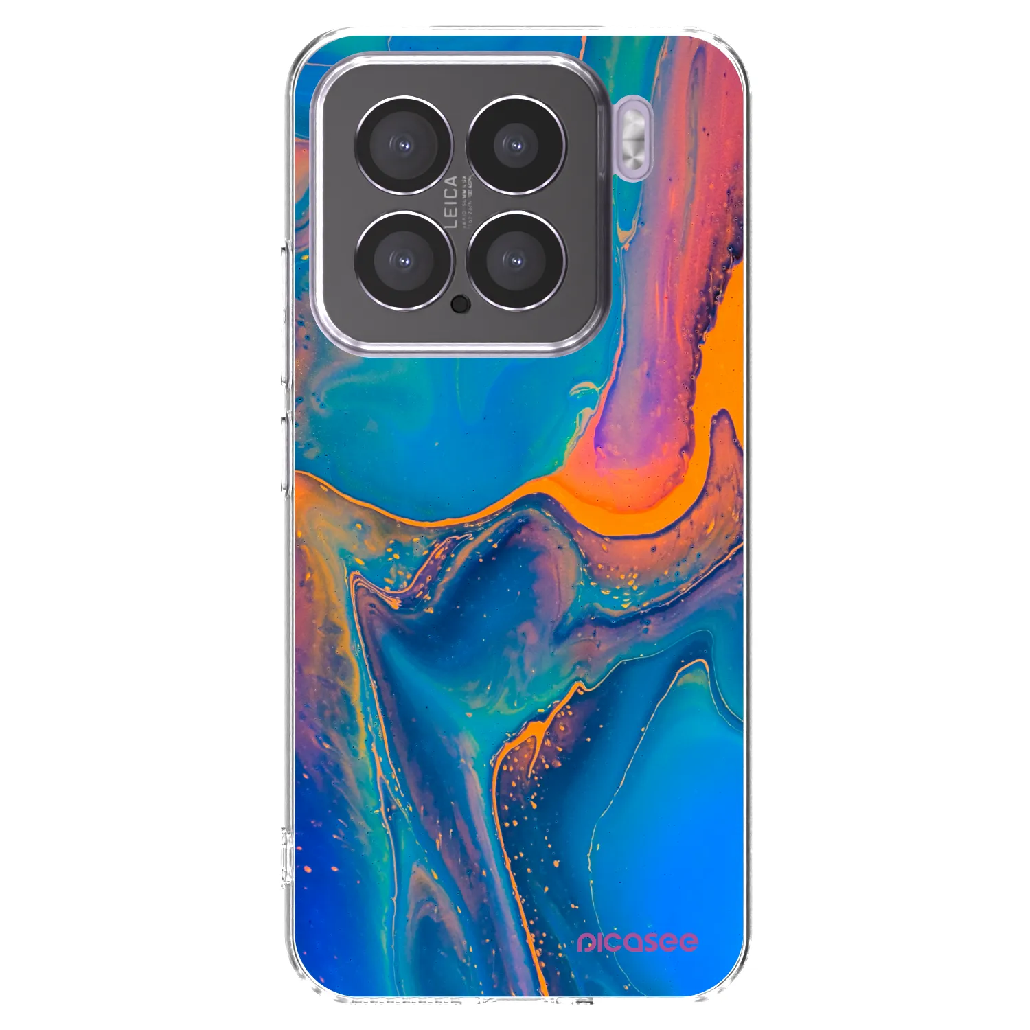Picasee Xiaomi 15 Hülle - Transparentes Silikon - Rainbow