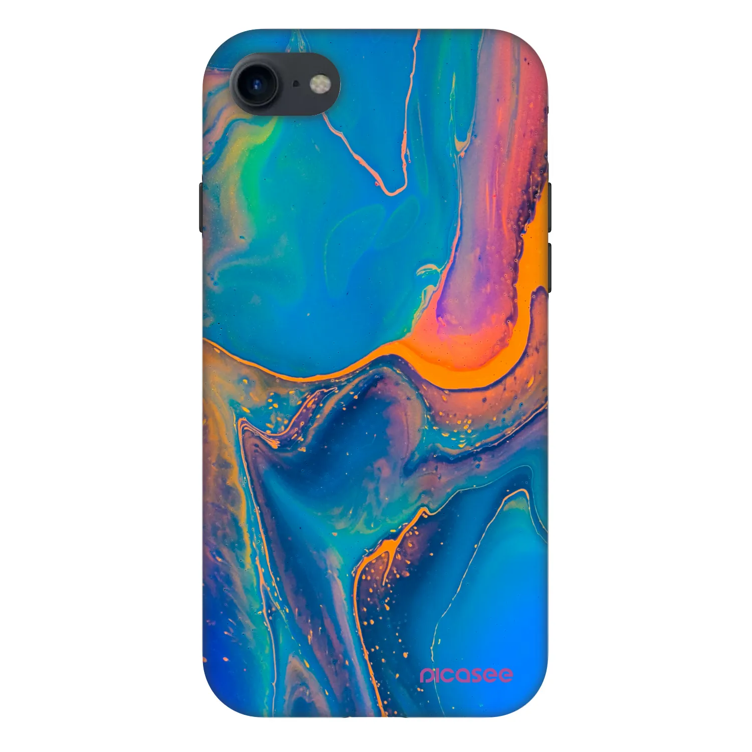 Picasee Fashion Case für Apple iPhone SE 2020 - Rainbow