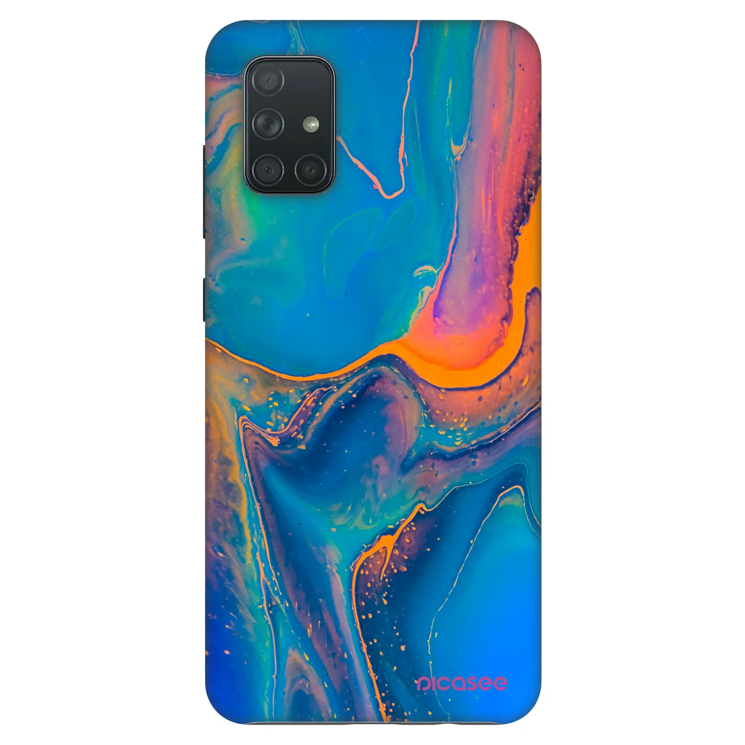 Picasee Fashion Case für Samsung Galaxy A71 A715F - Rainbow