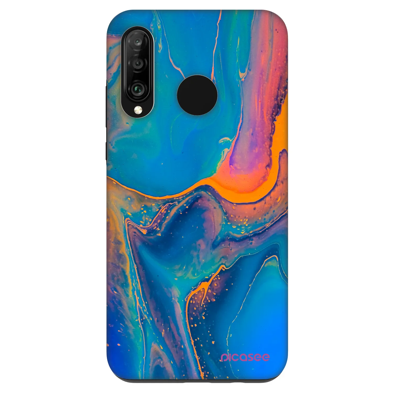 Picasee Fashion Case für Huawei P30 Lite - Rainbow