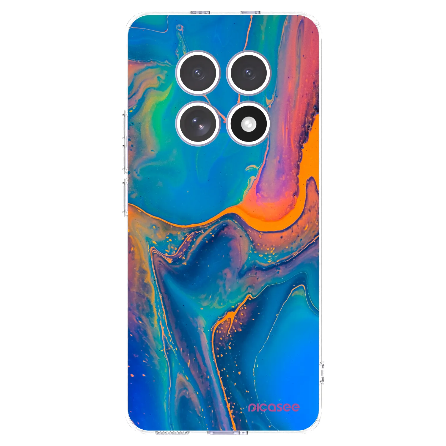 Picasee Xiaomi Redmi Note 15 Hülle - Transparentes Silikon - Rainbow