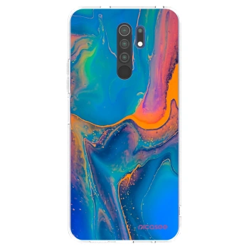 Picasee Xiaomi Redmi 9 Hülle - Transparentes Silikon - Rainbow