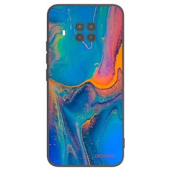 Picasee Xiaomi Mi 10T Lite Hülle - Schwarzes Silikon - Rainbow