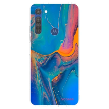 Hülle für Motorola Moto G8 - Rainbow