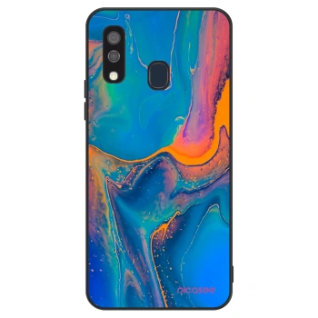 Hülle für Samsung Galaxy A40 A405F - Rainbow