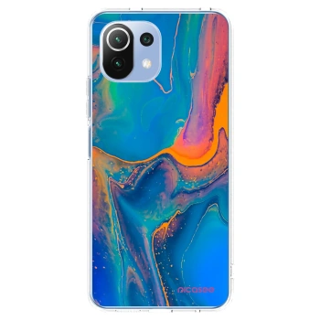 Picasee Xiaomi Mi 11 Lite Hülle - Transparentes Silikon - Rainbow
