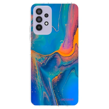 Picasee Samsung Galaxy A32 4G SM-A325F Hülle - Transparentes Silikon - Rainbow