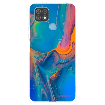 Picasee Realme C21 Hülle - Transparentes Silikon - Rainbow
