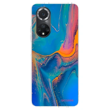 Picasee Huawei Nova 9 SE Hülle - Transparentes Silikon - Rainbow