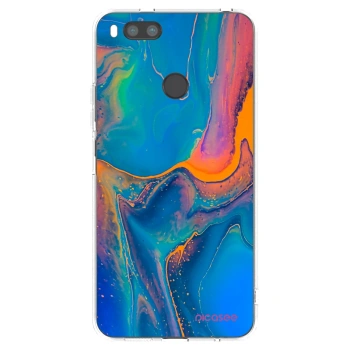 Picasee Xiaomi Redmi A1 Hülle - Transparentes Silikon - Rainbow