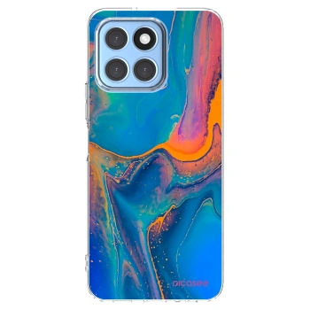 Picasee Honor X6 Hülle - Transparentes Silikon - Rainbow