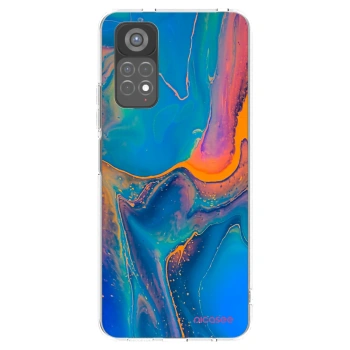 Picasee Xiaomi Redmi Note 11S 5G Hülle - Transparentes Silikon - Rainbow