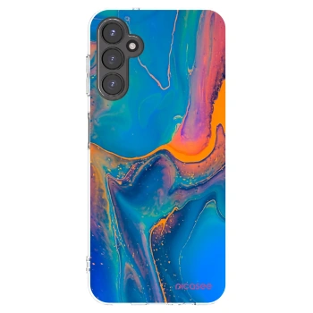 Picasee Samsung Galaxy A14 5G A146P Hülle - Transparentes Silikon - Rainbow
