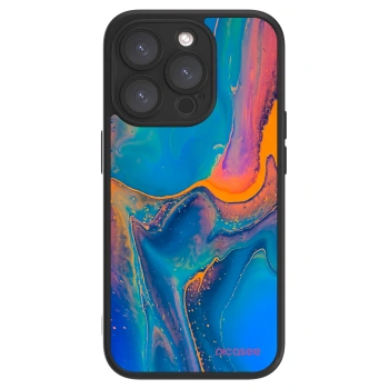 Picasee ULTIMATE CASE MagSafe für Apple iPhone 15 Pro - Rainbow