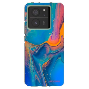 Picasee Xiaomi 13T Hülle - Transparentes Silikon - Rainbow