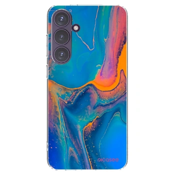 Picasee Samsung Galaxy S24+ S926B 5G Hülle - Transparentes Silikon - Rainbow