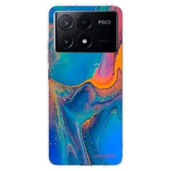 Picasee Xiaomi Poco X6 Pro Hülle - Transparentes Silikon - Rainbow