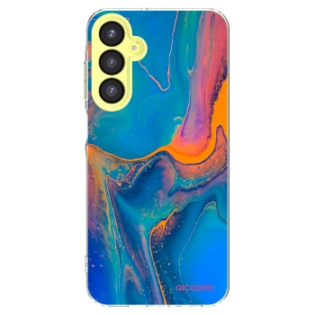 Picasee Samsung Galaxy A25 A256B 5G Hülle - Transparentes Silikon - Rainbow