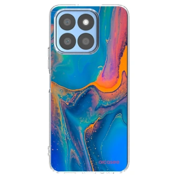 Picasee Honor X8b Hülle - Transparentes Silikon - Rainbow