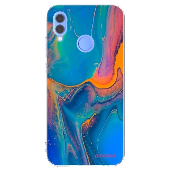 Picasee Huawei P Smart 2019 Hülle - Transparentes Silikon - Rainbow