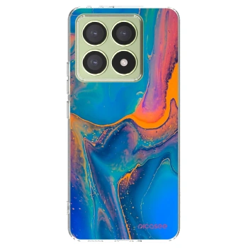 Picasee Xiaomi 14T Hülle - Transparentes Silikon - Rainbow