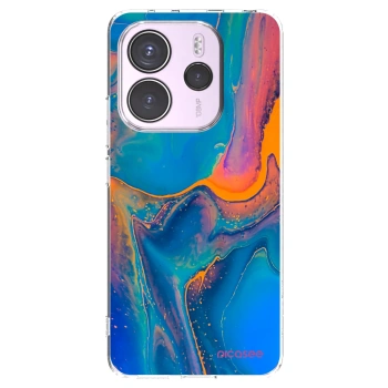 Picasee Xiaomi Redmi Note 14 4G Hülle - Transparentes Silikon - Rainbow