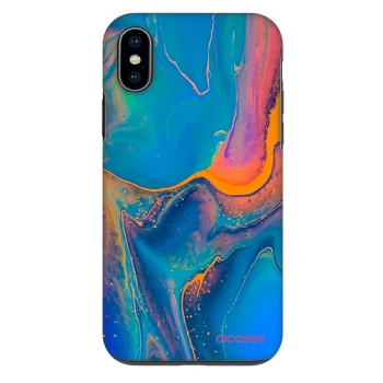 Hülle für Apple iPhone X/XS - Rainbow