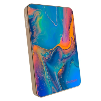Powerbank mit MagSafe 5 000 mAh Golden - Rainbow