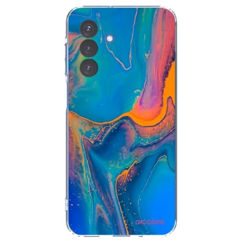Picasee Samsung Galaxy A17 5G Hülle - Transparentes Silikon - Rainbow