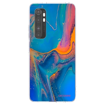 Picasee Xiaomi Mi Note 10 Lite Hülle - Transparentes Silikon - Rainbow