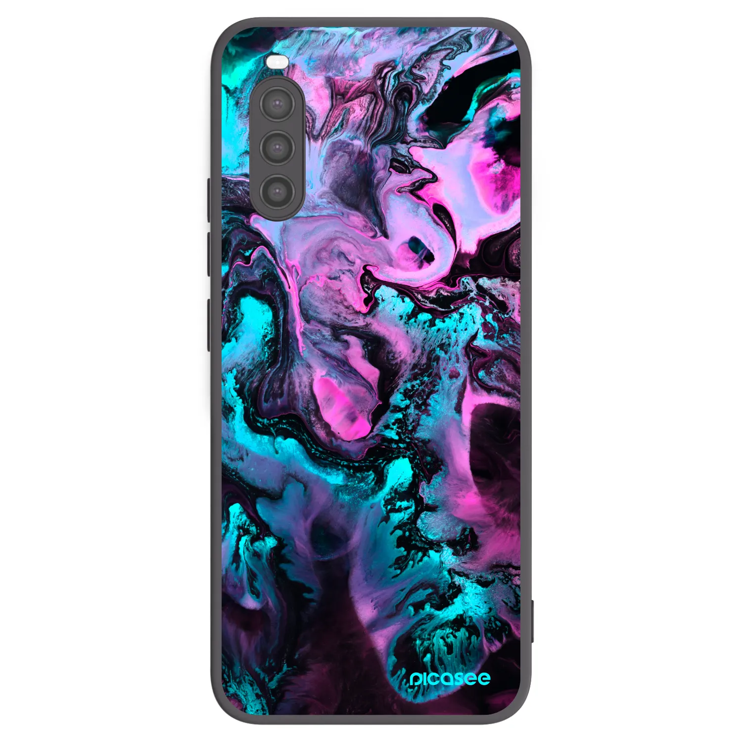 Picasee Sony Xperia 10 II Hülle - Schwarzes Silikon - Lean