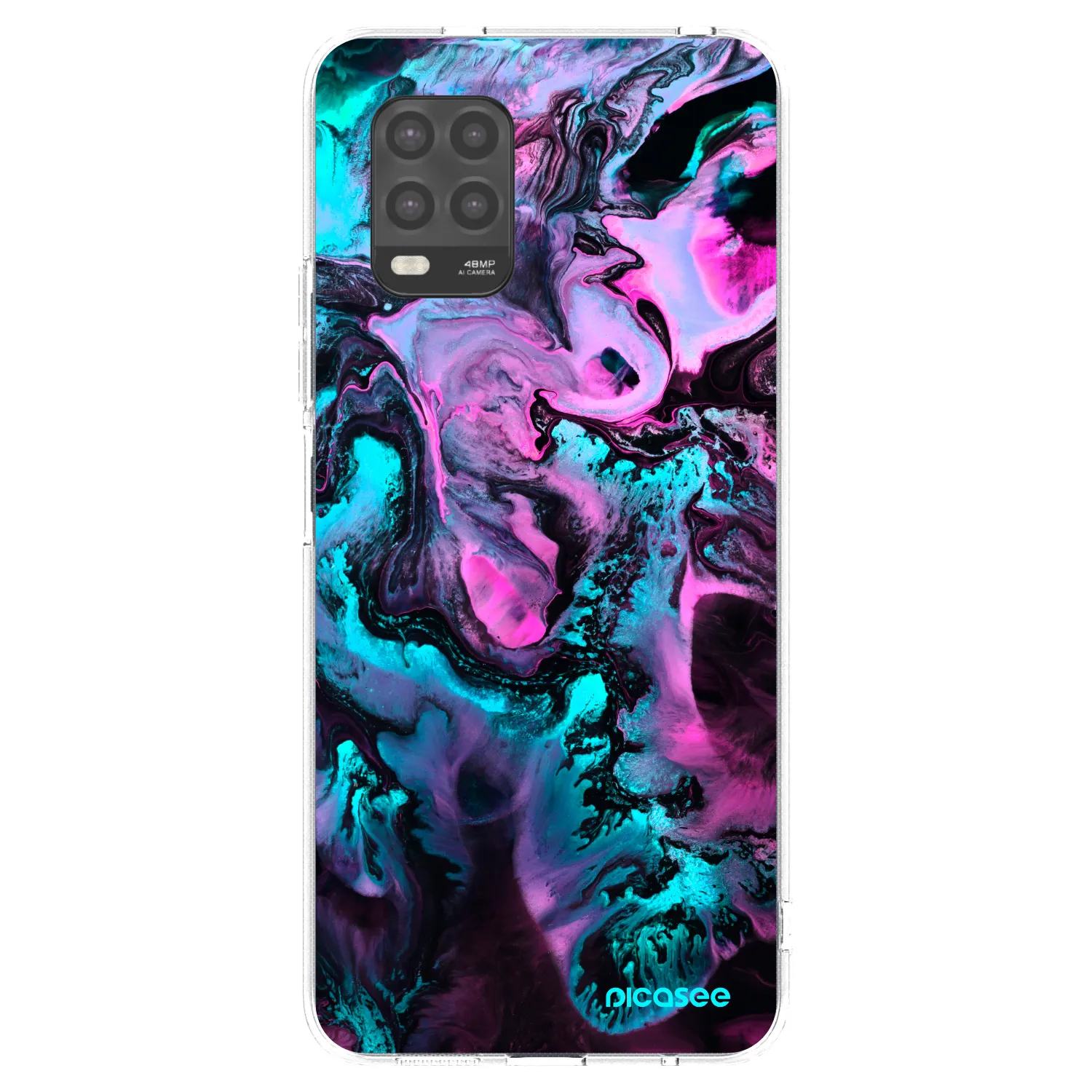 Picasee Xiaomi Mi 10 Lite Hülle - Transparentes Silikon - Lean