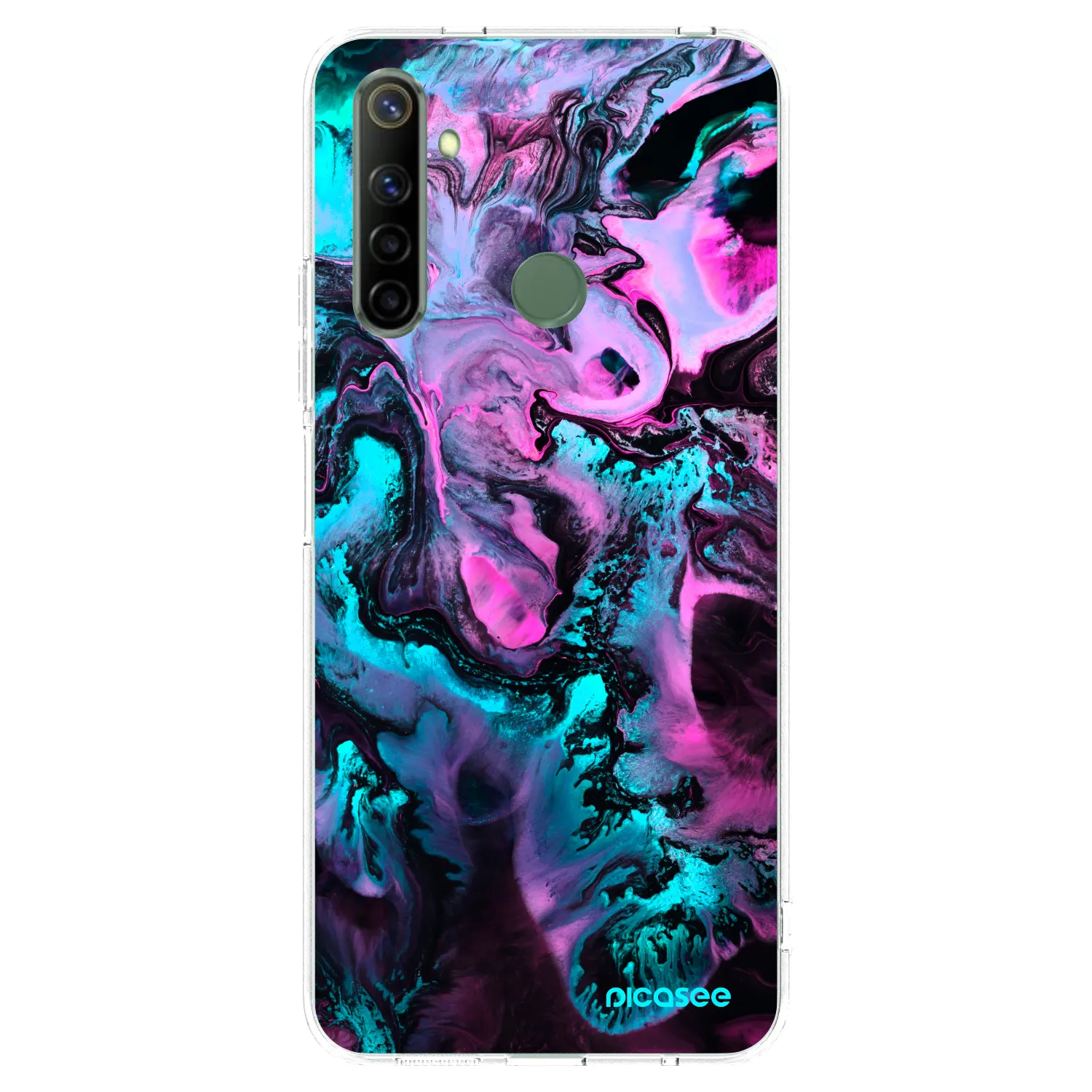 Picasee Realme 6i Hülle - Transparentes Silikon - Lean
