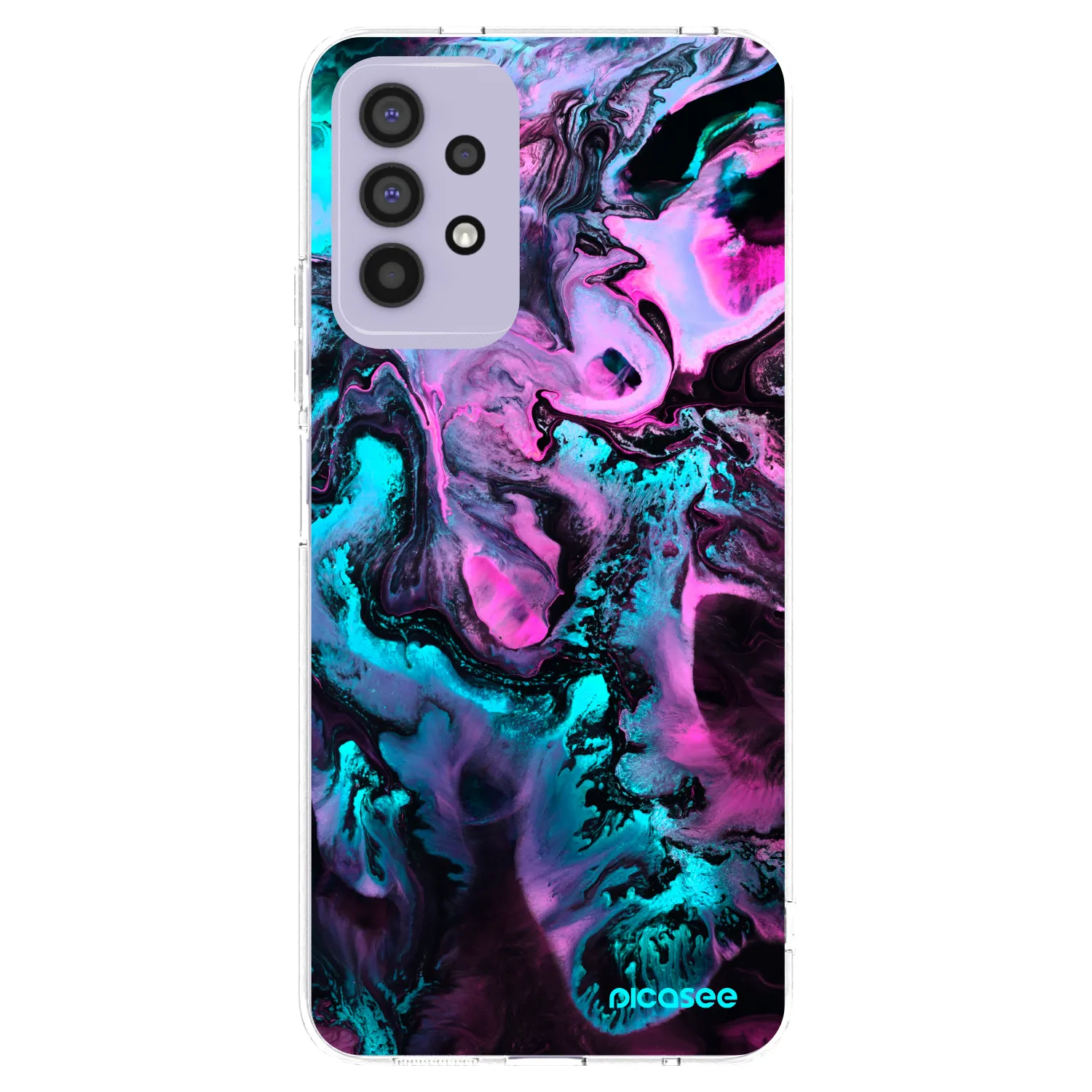 Picasee Samsung Galaxy A32 4G SM-A325F Hülle - Transparentes Silikon - Lean