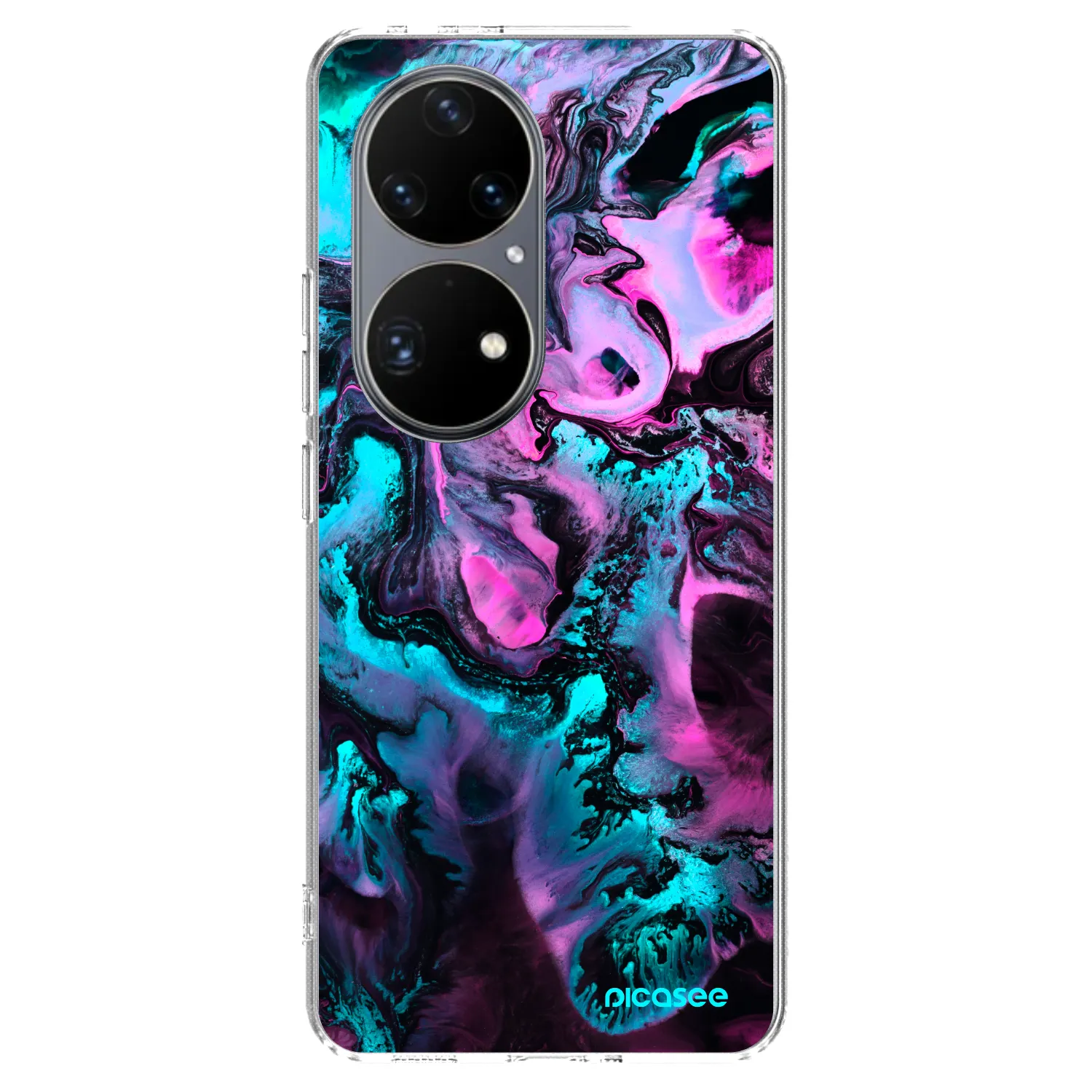 Picasee Huawei P50 Hülle - Transparentes Silikon - Lean