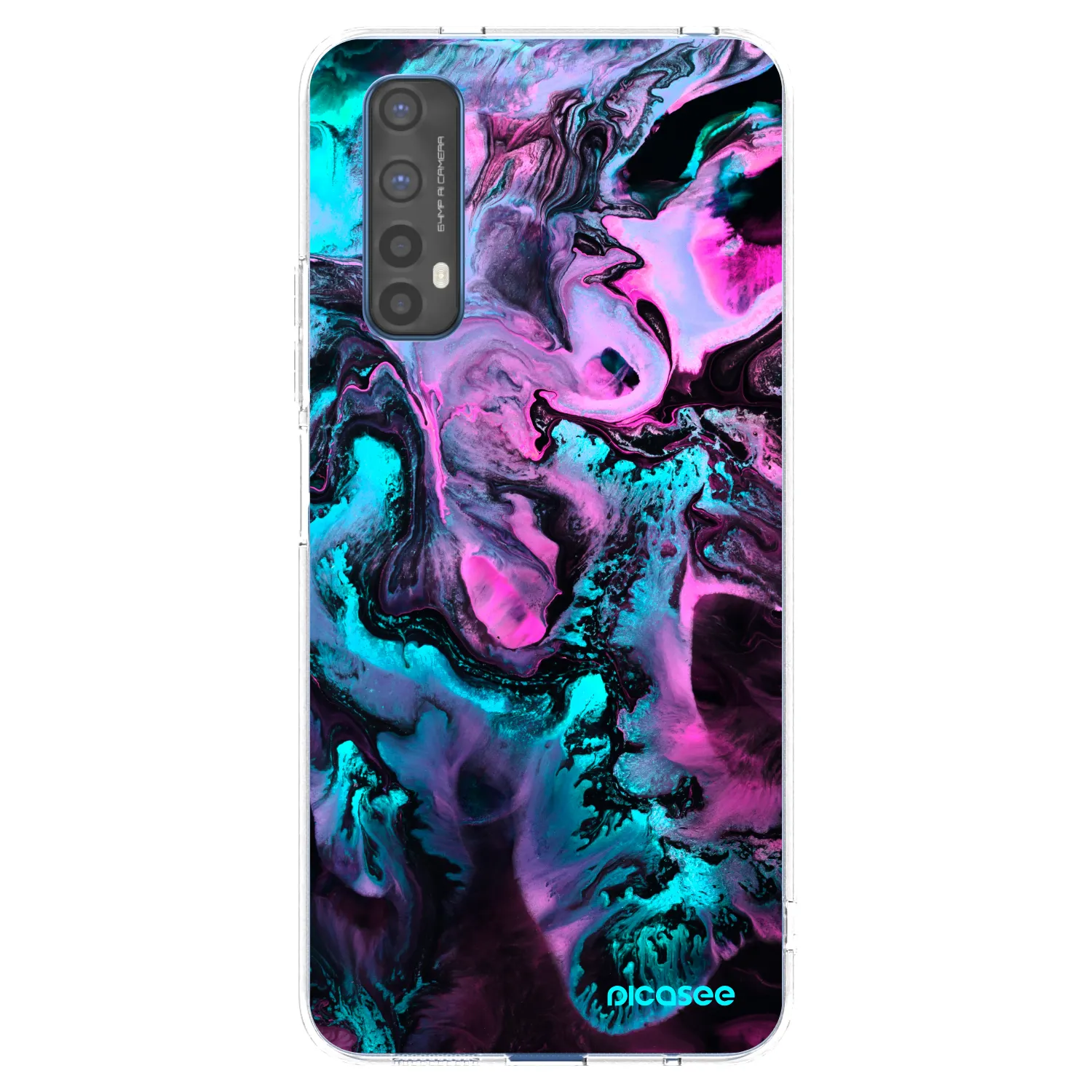 Picasee Realme 7 Hülle - Transparentes Silikon - Lean