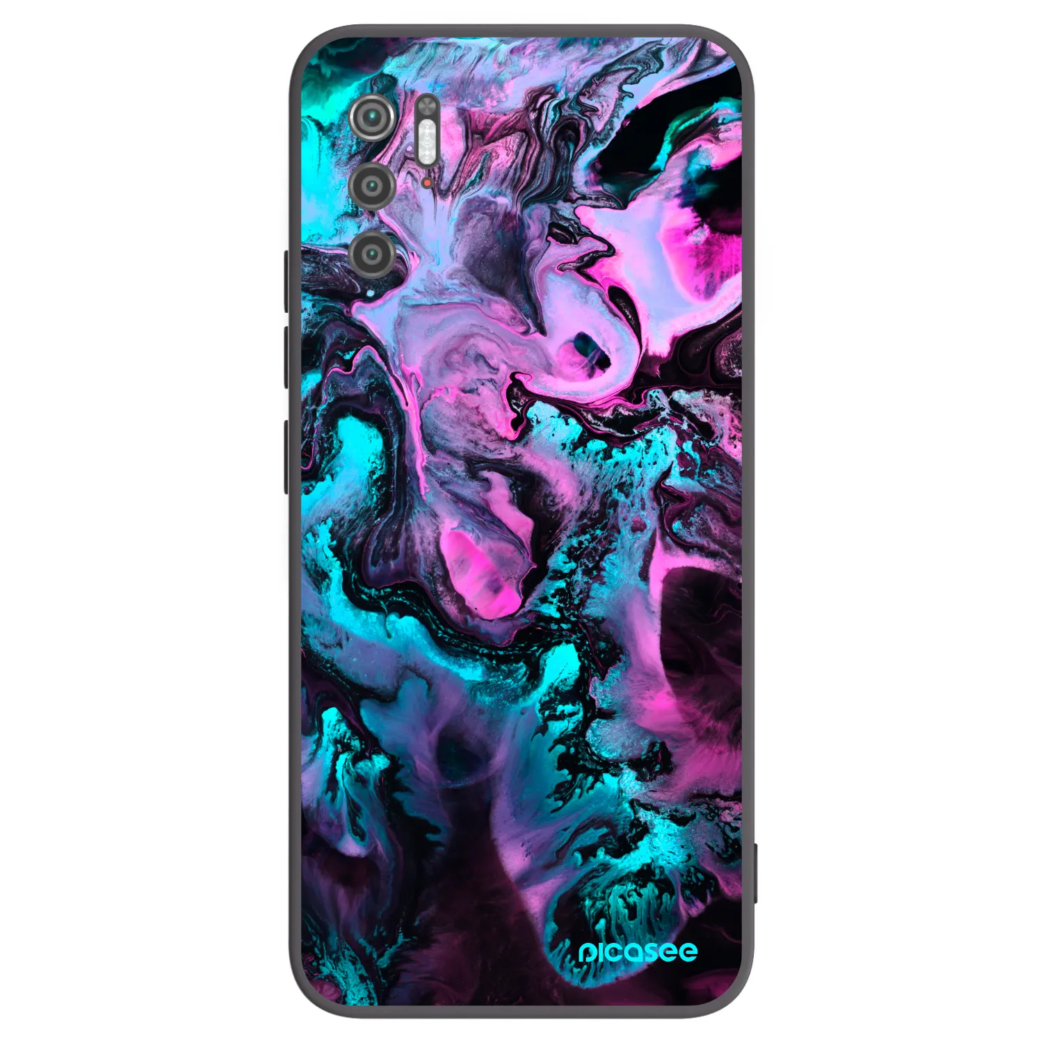 Picasee Xiaomi Poco M3 Pro 5G Hülle - Schwarzes Silikon - Lean