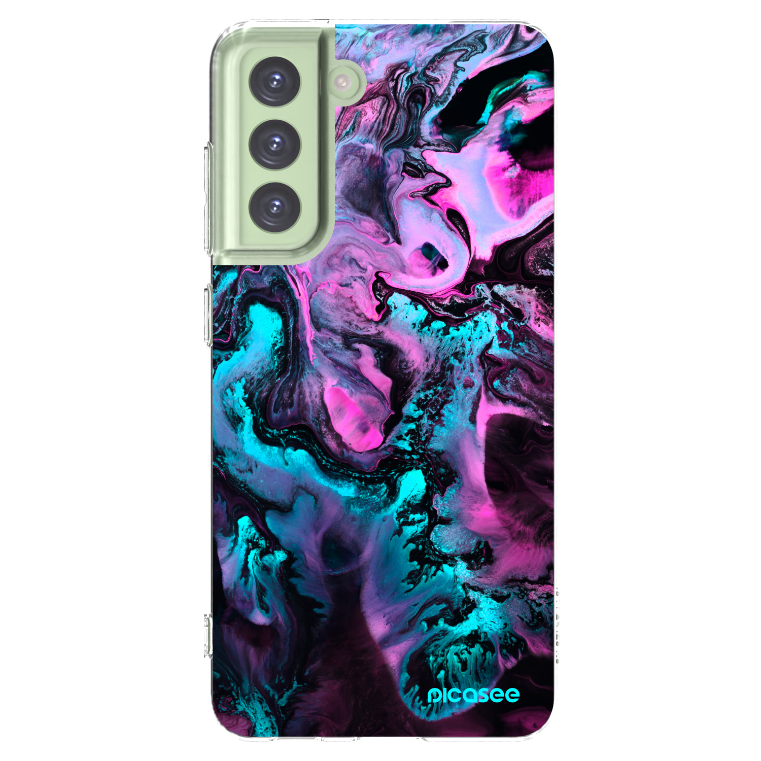 Picasee Samsung Galaxy S21 FE 5G Hülle - Transparentes Silikon - Lean