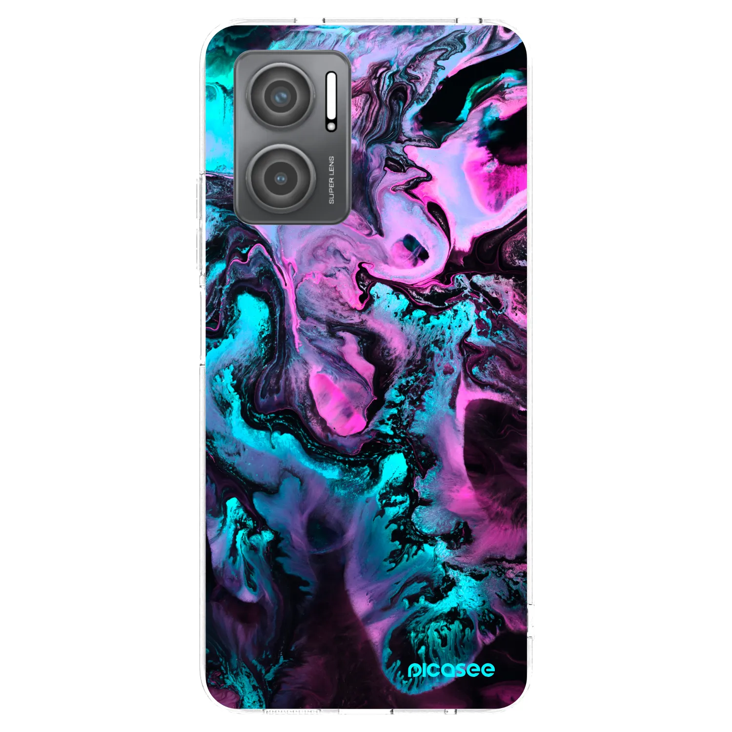 Picasee Xiaomi Redmi 10 5G Hülle - Transparentes Silikon - Lean