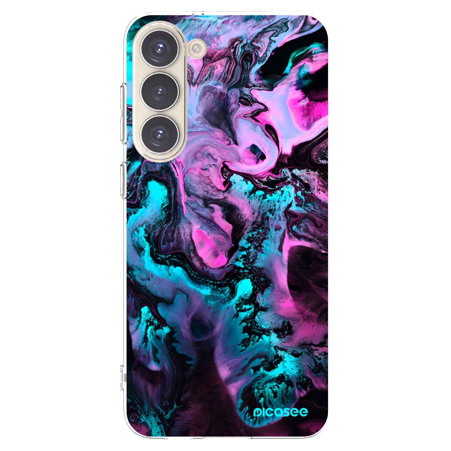 Picasee Samsung Galaxy S23+ 5G Hülle - Transparentes Silikon - Lean