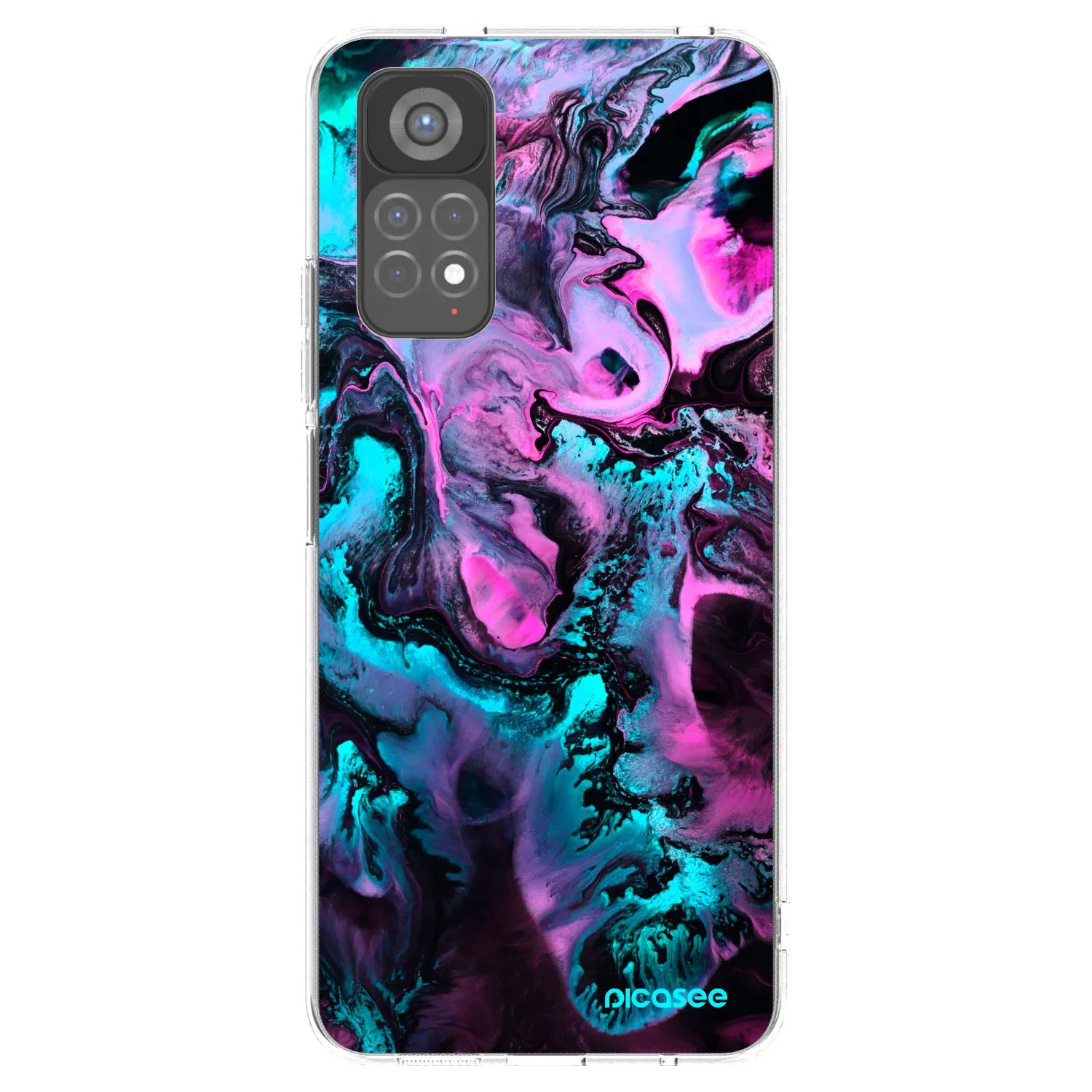 Picasee Xiaomi Redmi Note 11S 5G Hülle - Transparentes Silikon - Lean