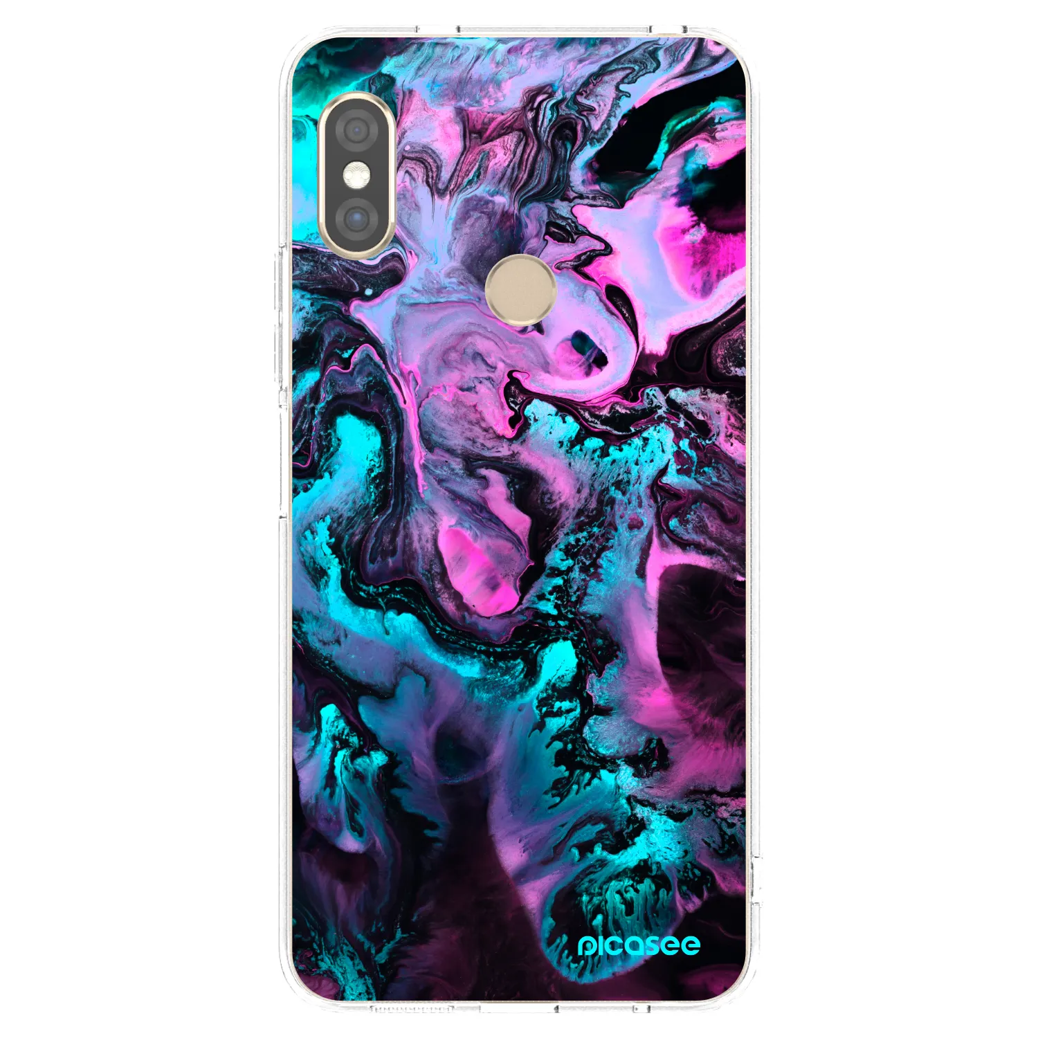 Picasee Xiaomi Redmi Note 5 Global Hülle - Transparentes Silikon - Lean
