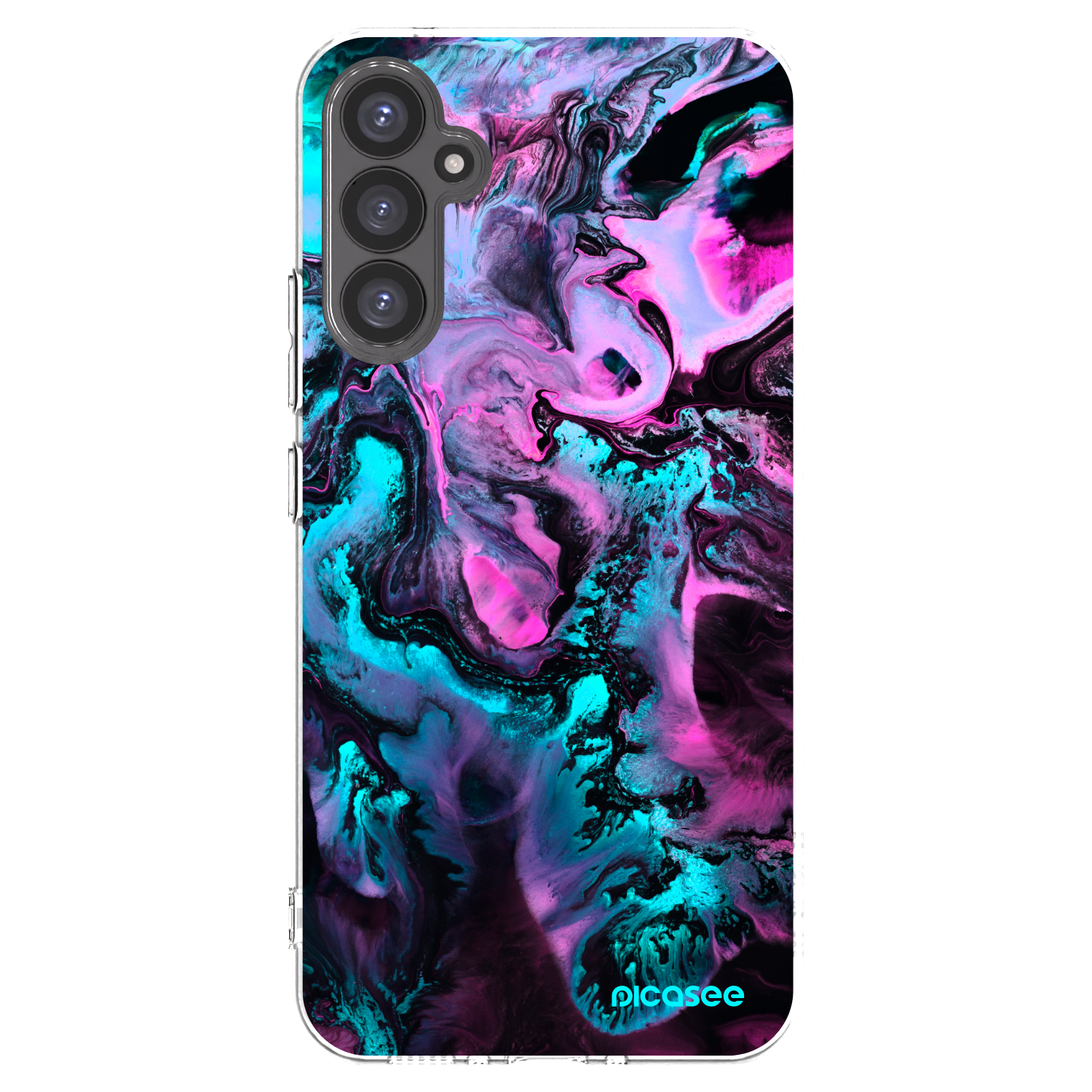 Picasee Samsung Galaxy A34 5G A346B Hülle - Transparentes Silikon - Lean