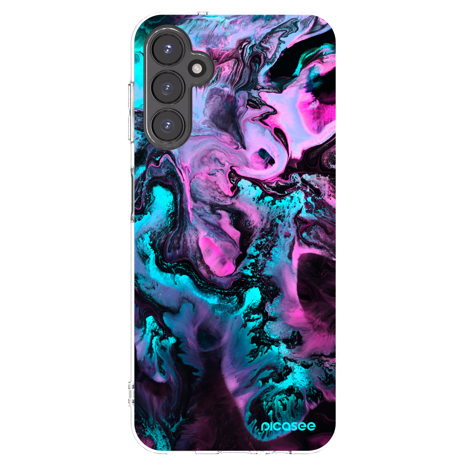 Picasee Samsung Galaxy A14 4G A145R Hülle - Transparentes Silikon - Lean