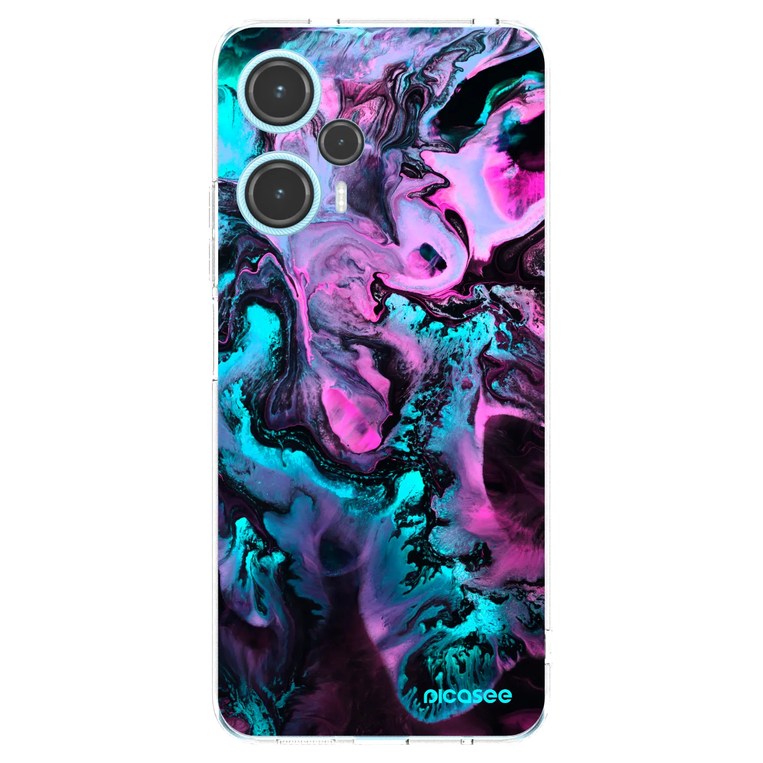 Picasee Xiaomi Poco F5 Hülle - Transparentes Silikon - Lean