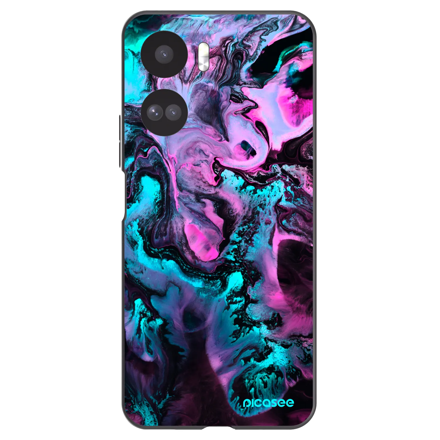 Picasee Honor 90 Lite 5G Hülle - Schwarzes Silikon - Lean
