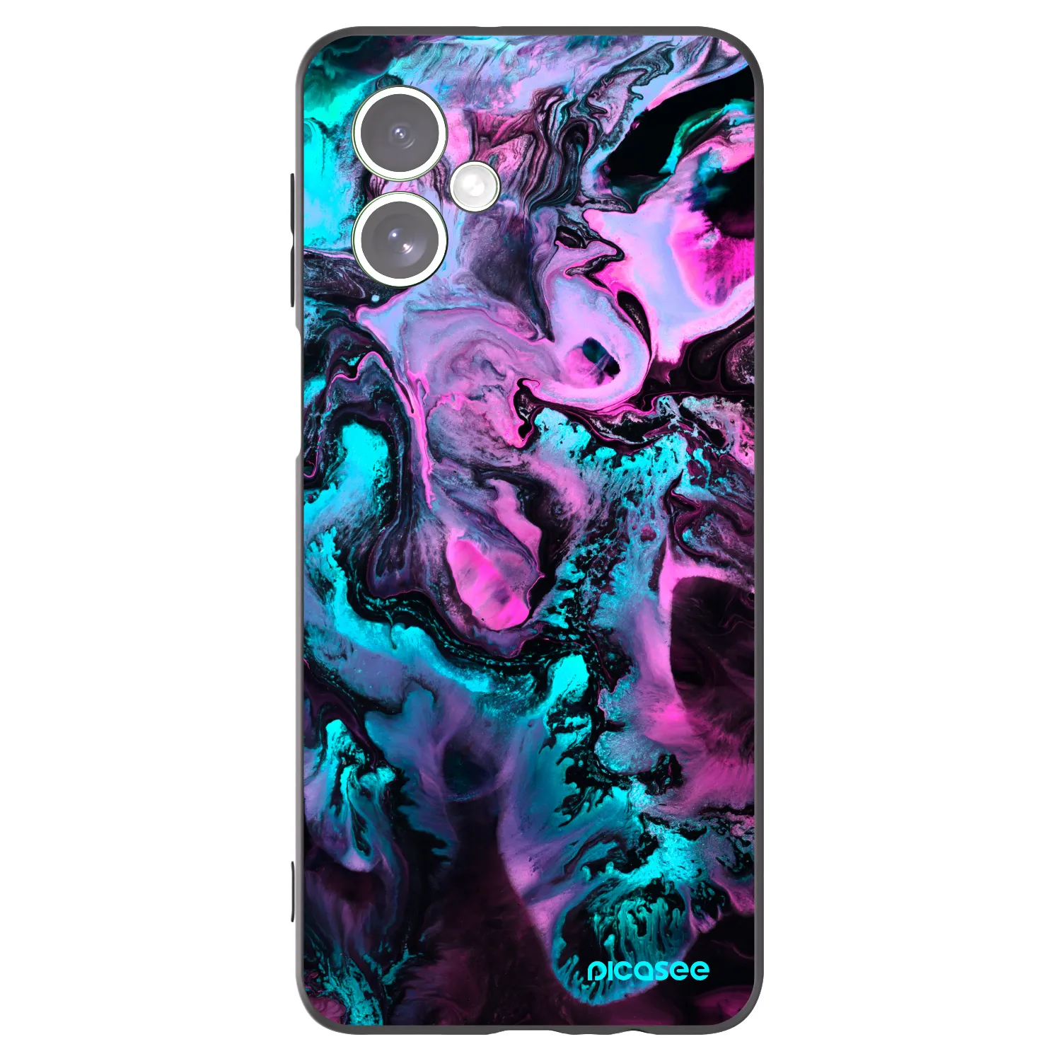 Picasee Motorola Moto G54 5G Hülle - Schwarzes Silikon - Lean