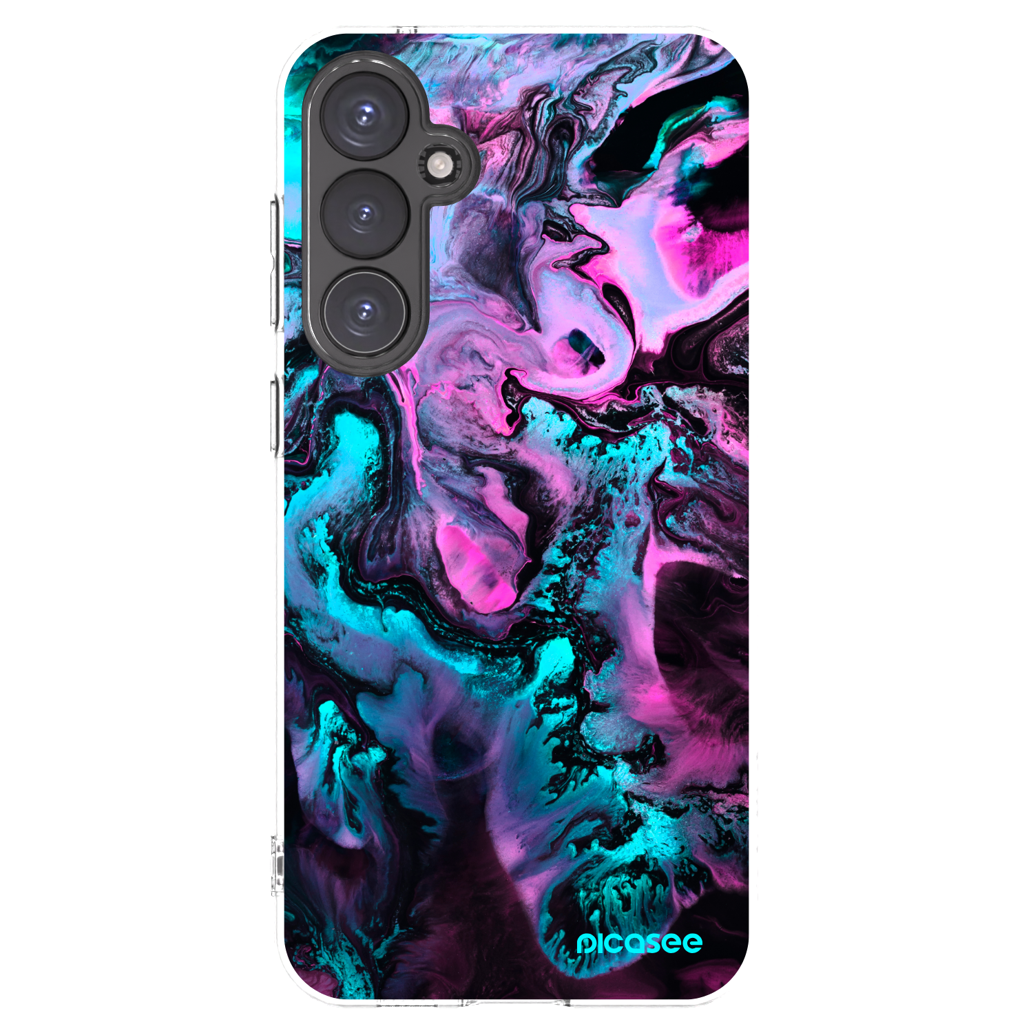 Picasee Samsung Galaxy S23 FE S711B Hülle - Transparentes Silikon - Lean