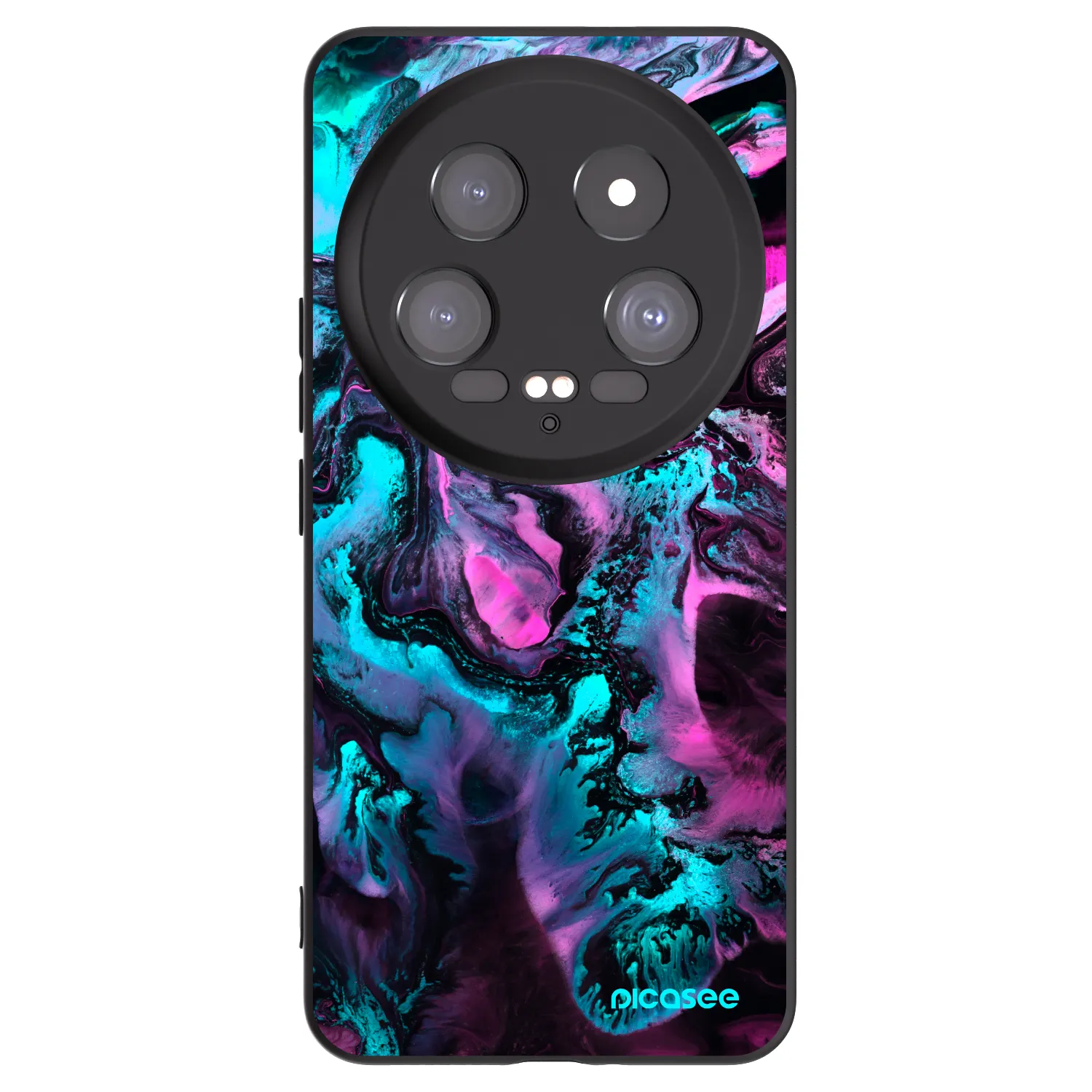 Picasee Xiaomi 14 Ultra Hülle - Schwarzes Silikon - Lean