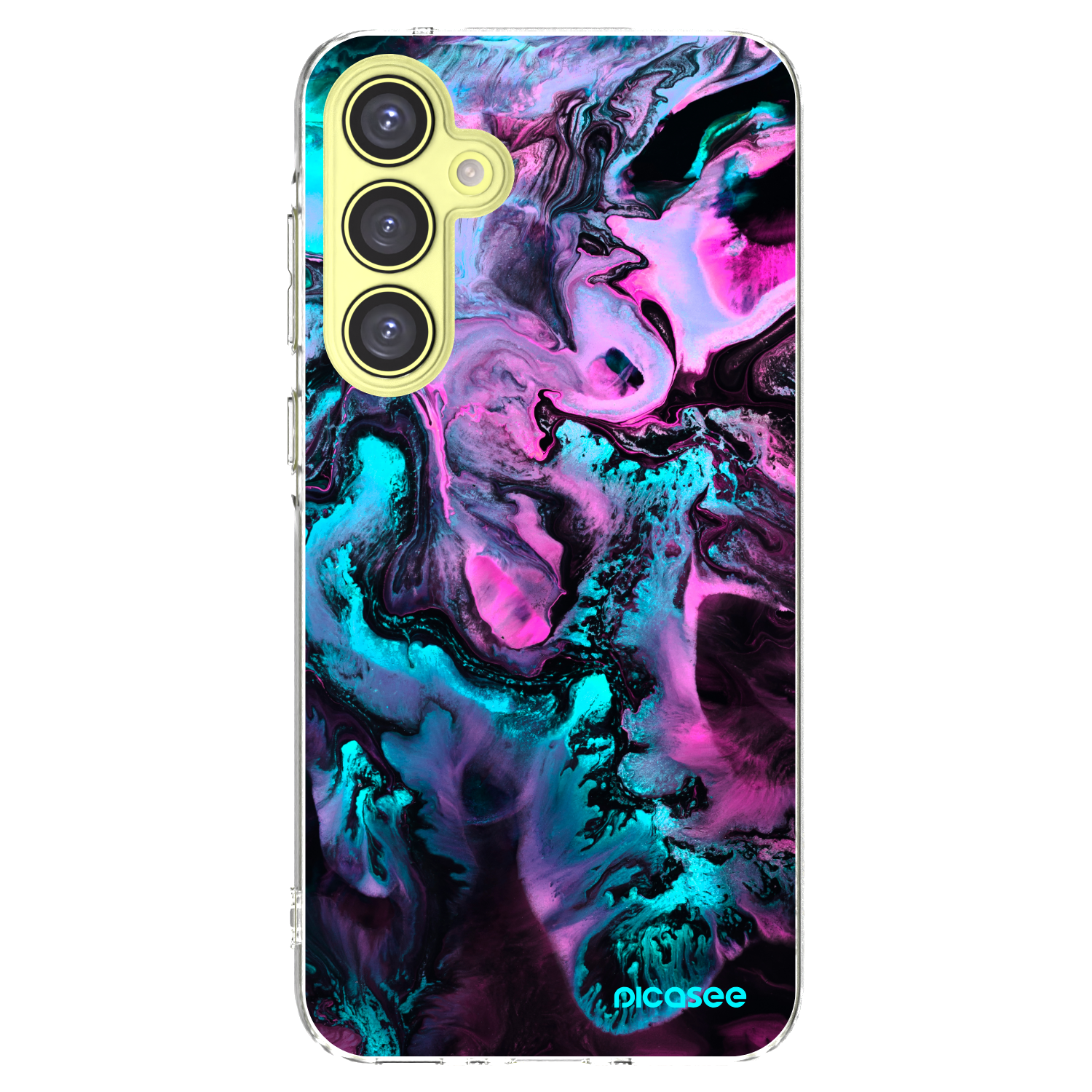 Picasee Samsung Galaxy A35 5G A356B Hülle - Transparentes Silikon - Lean